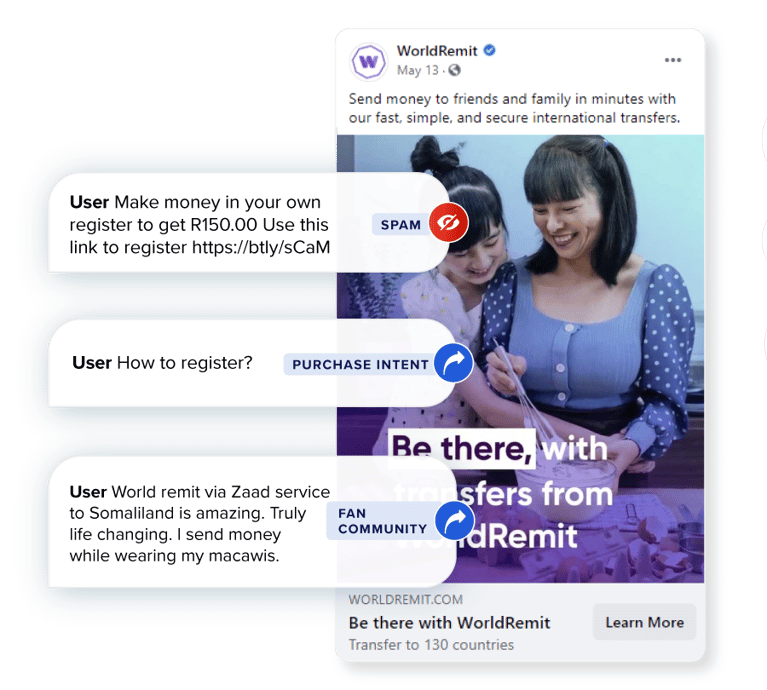 Worldremit Text Message How WorldRemit keeps their customers safe and informed